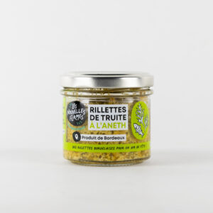RILLETTES DE TRUITE À L'ANETH - LES NOUVELLES FERMES
