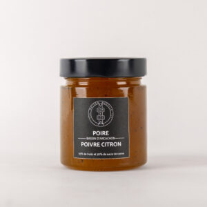 PRÉPARATION À BASE DE FRUITS POIRE POIVRE CITRON - MAISON MARELIA